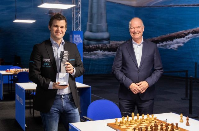 Sluitingsceremonie Tata Steel Chess Tournament 2022